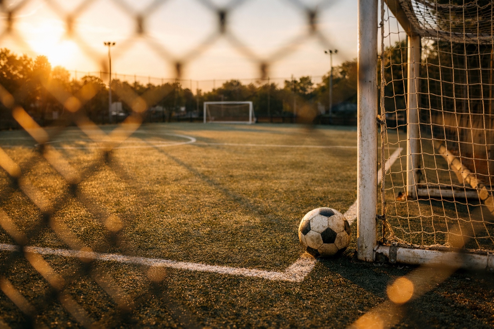 Jugador extrañando el fútbol